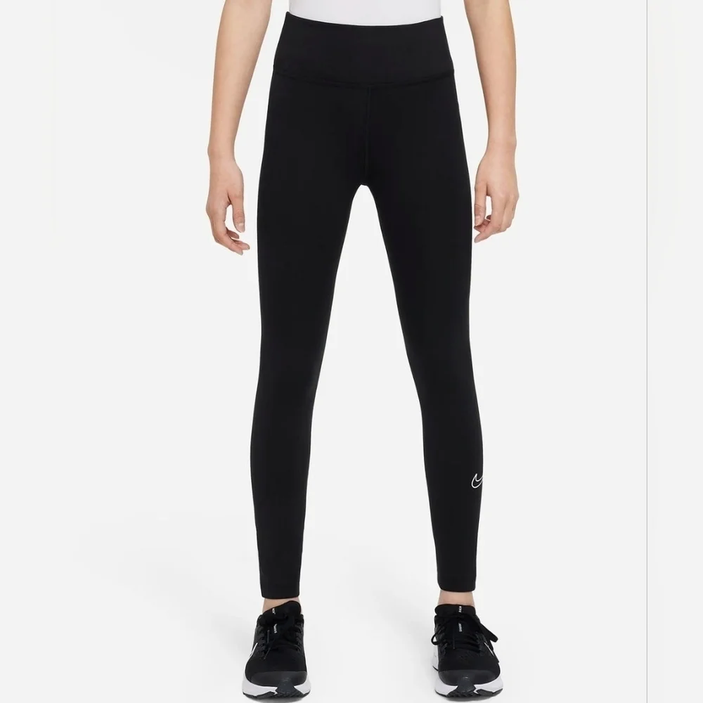NIKE LEGGINS THERMA-FIT ONE OUTDOOR JR DV3135 010 Sz Large